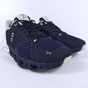 On Cloudflyer 4 Womens 8.5 Stability Support Road Running Shoes Black Green